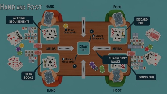 how to play hand and foot